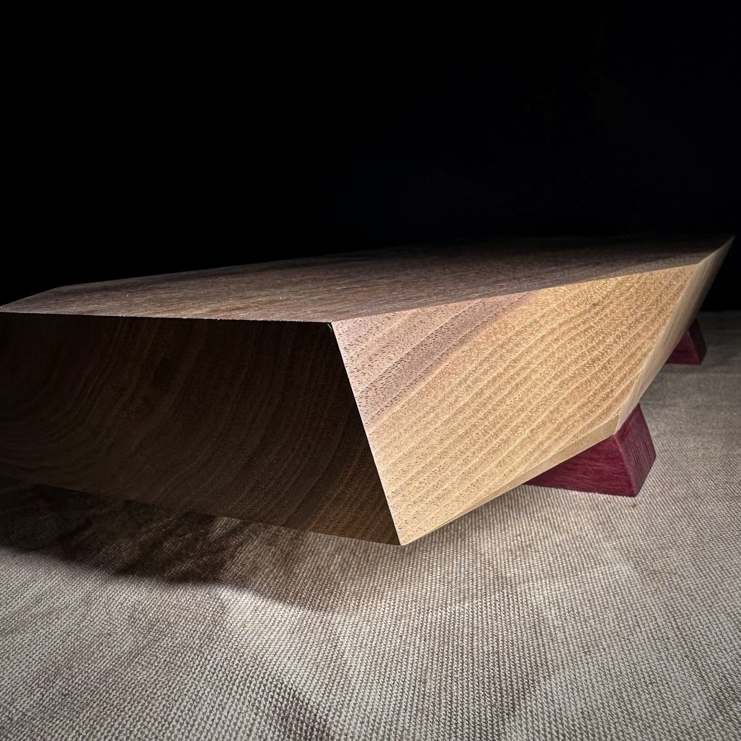 "Walnut and Padauk" Cheese Serving Board