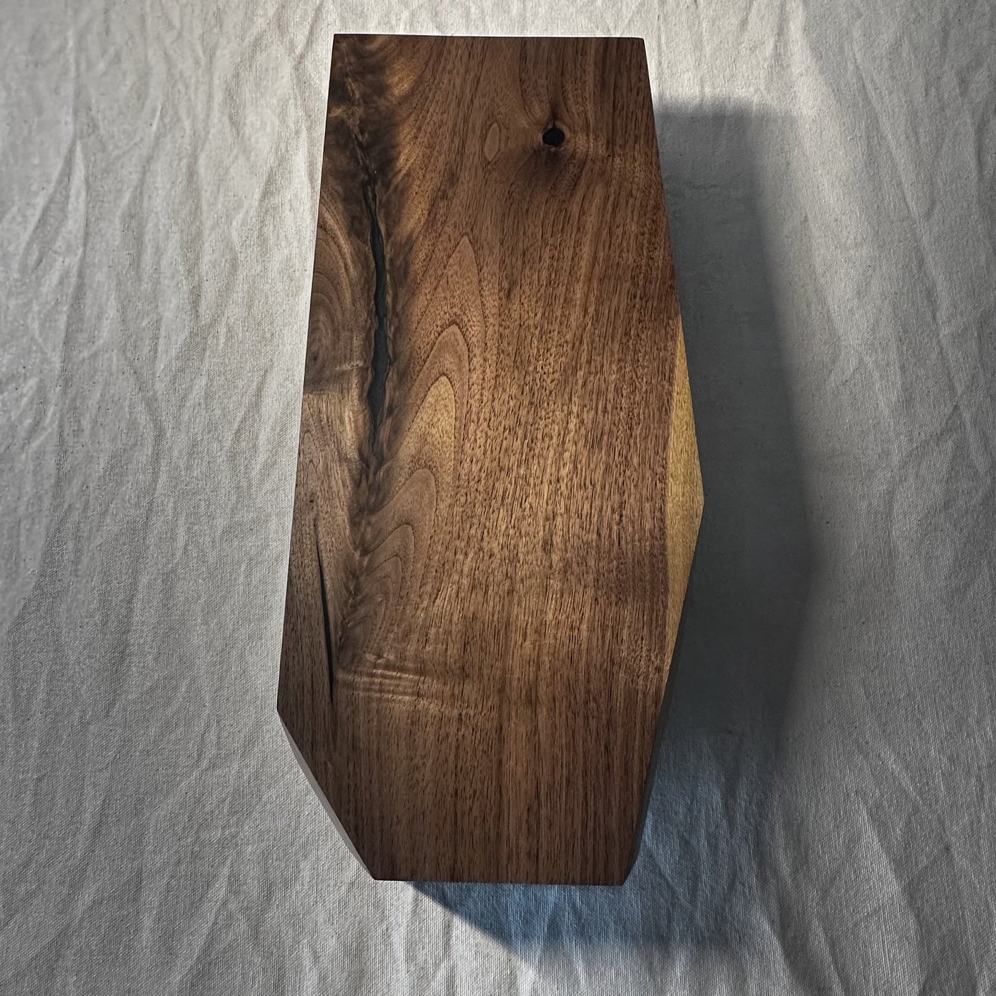 "Walnut and Padauk" Cheese Serving Board