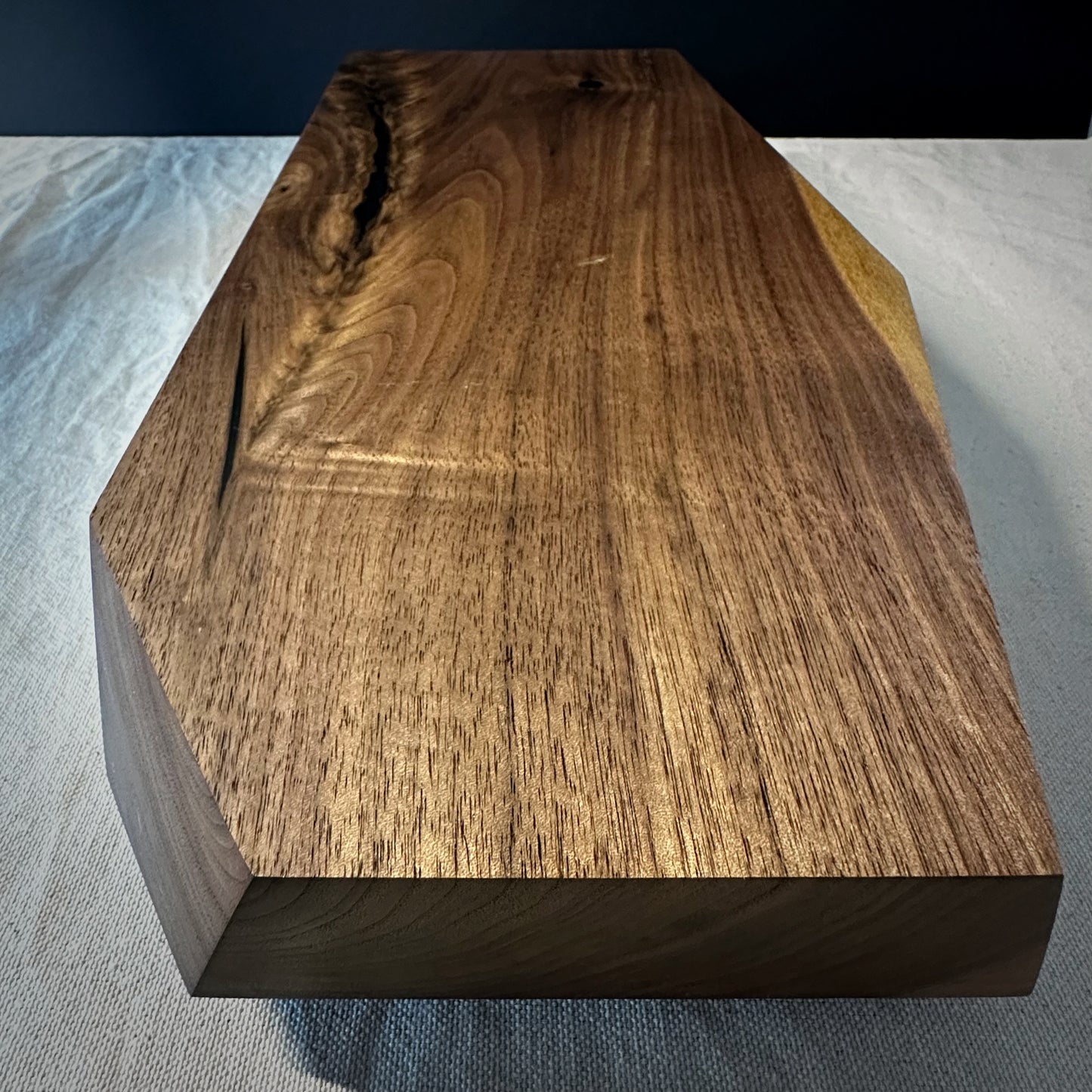 "Walnut and Padauk" Cheese Serving Board