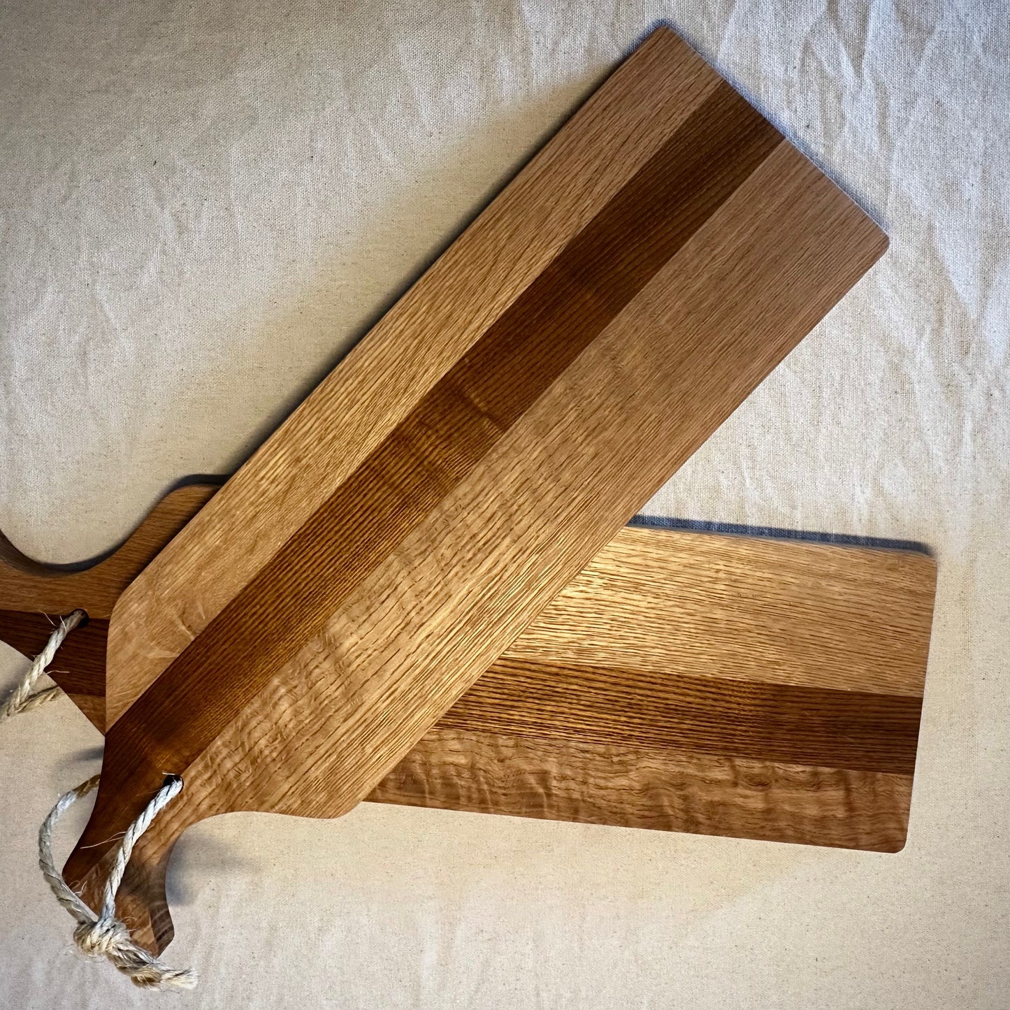 "Serving Boards 'Oak and Thermally Treated Ash"